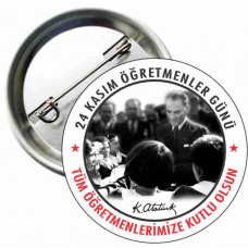 Öğretmenler Metal Günü Rozeti