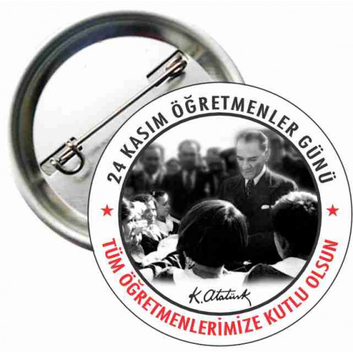 Öğretmenler Metal Günü Rozeti