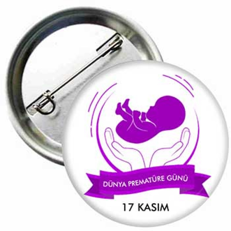 Dünya Prematüre Günü Rozeti, Prematüre Farkındalık Rozetleri
