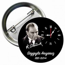 10 Kasım Atatürk Rozeti