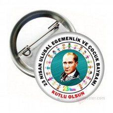 23 Nisan Atatürk Rozeti