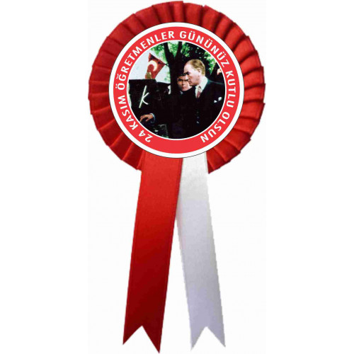 Öğretmenler Günü Yaka Kartı